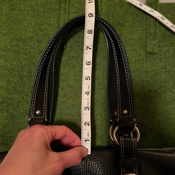 *Coach large Chelsea black leather shoulder bag - Picture 7 of 8